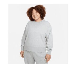 Grey Nike Women’s Plus Size Sweatsuit Grey